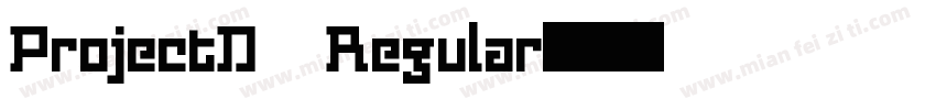 ProjectD Regular字体转换